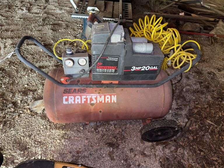 Craftsman 3HP 20Gal Air Compressor