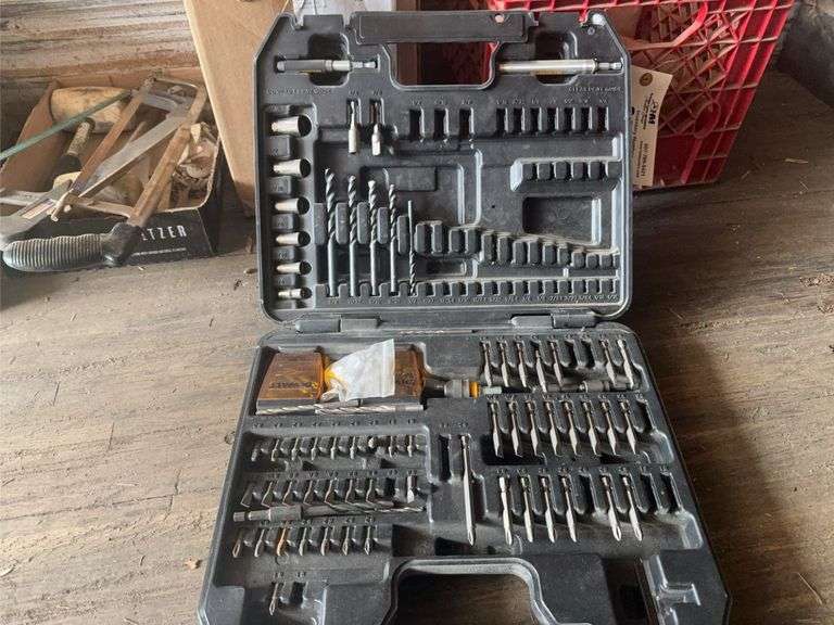 DeWalt Drill Bit Set - Located in Semi Trailer