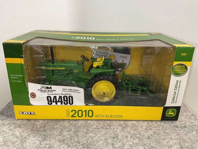 Ertl Collector Edition 50th Anniversary Of The 1960 John Deere 2010 With KL