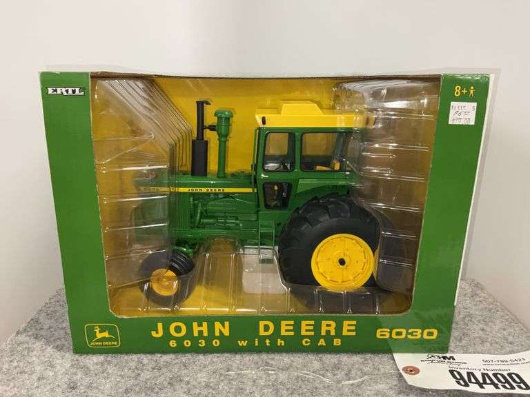 Ertl John Deere 6030 With Cab, Plow City Farm Toy Show 2004, 1/16 Scale, Wi