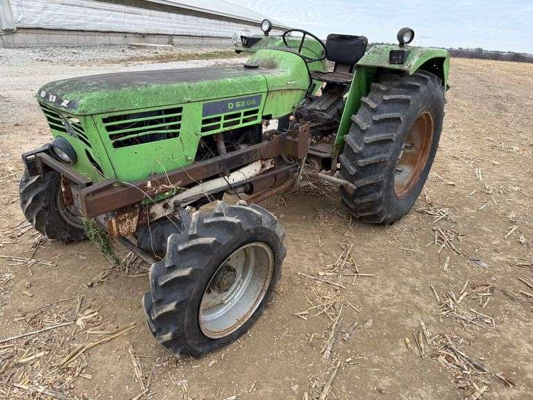 Duetz D6206 Tractor, MFD, 4 cyl diesel, non runner