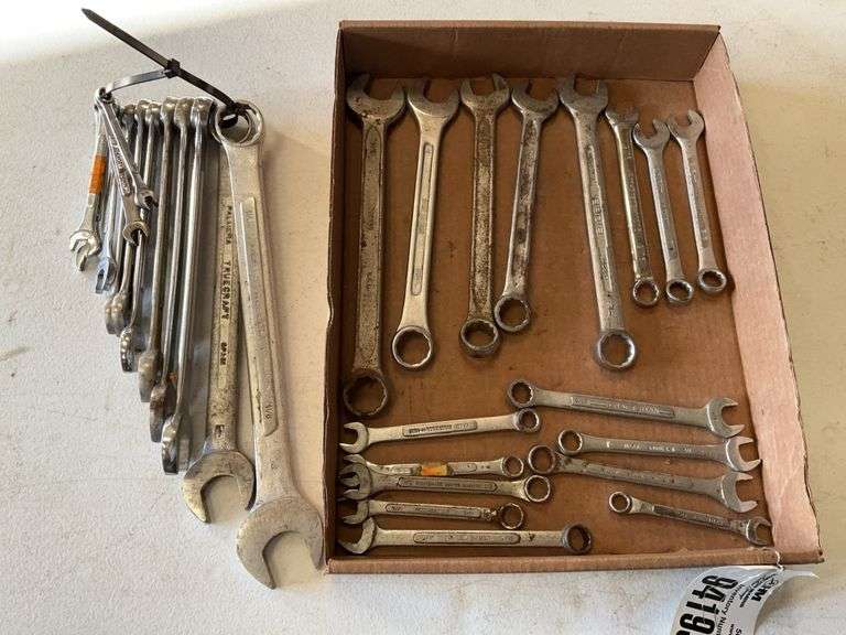 Assorted SAE Wrenches