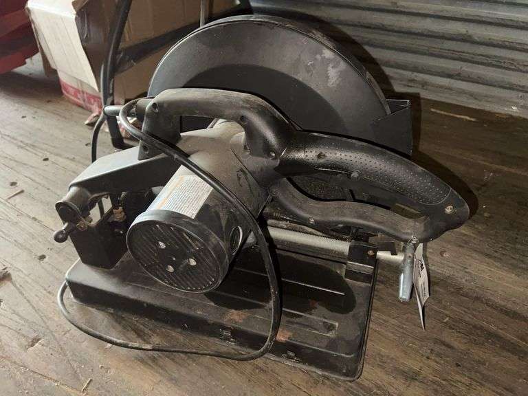 Chicago Electric Chop-Saw - Located in Semi Trailer