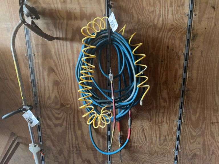 (2) Air Hoses w/ Attachments - Located in Semi Trailer