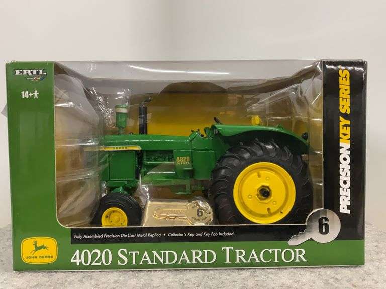 Ertl Precision Key Series 4020 Standard Tractor, 1/16 Scale, In Box
