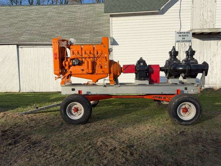 Minneapolis Moline Power Unit With PTO, Gear Drive Unit, Double Pump, On Mi