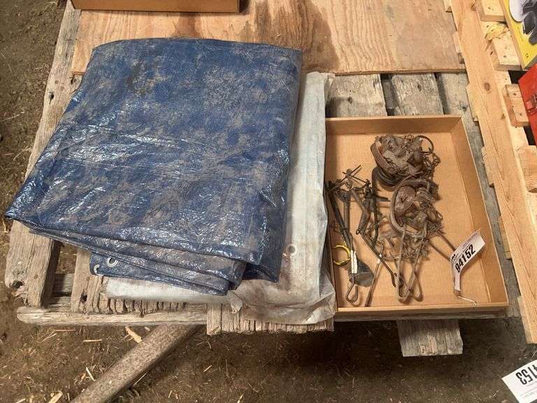 (2) Tarps, Traps