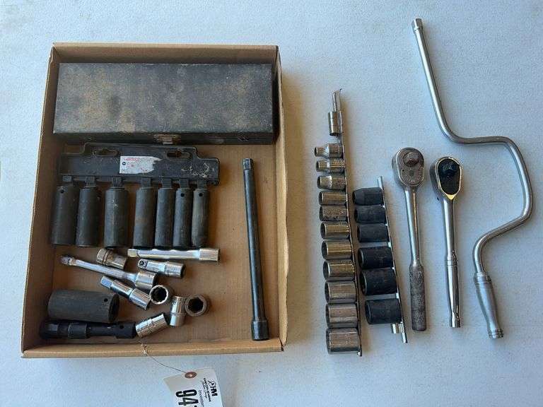 1/2” Sockets, Ratchets, Impact Sockets