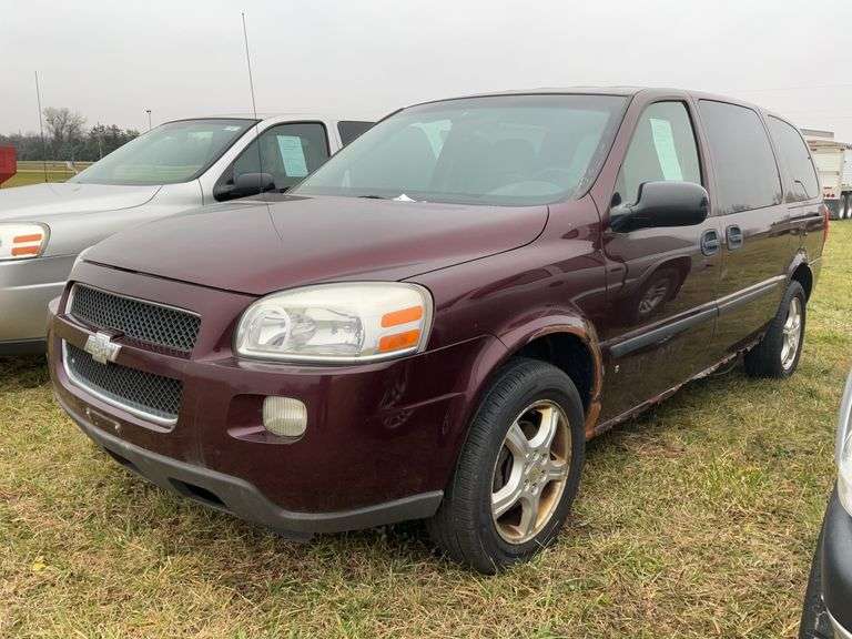 ***2007 Chevy Uplander LS Mini Van, 129,918 Miles, Auto, PW, Pl, 3900 V6 En