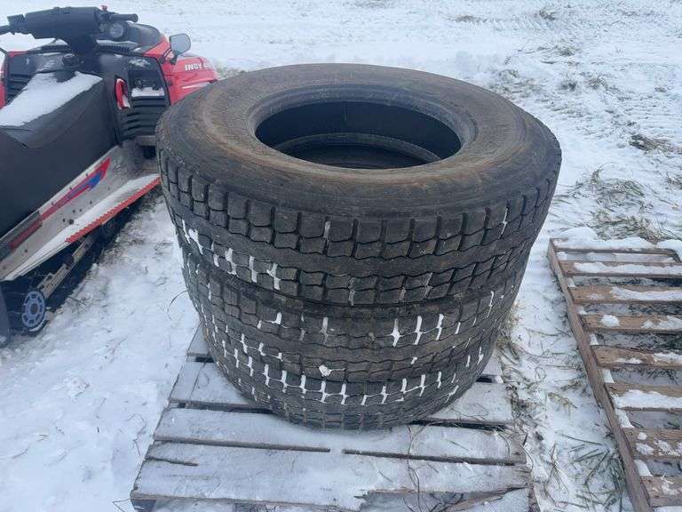 (3) 11R/22.5 Tires - Hamilton-Maring Auction Group