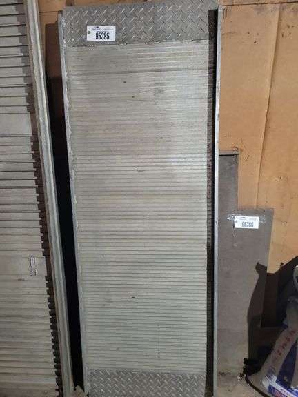 Used 6+’ aluminum ramp – located garage