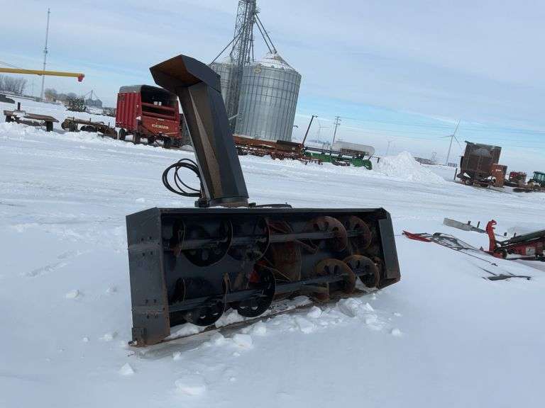 Inland Snow Blower, 8.5ft, Double Auger, Hyd. Adjust Spout, 540 PTO is in t