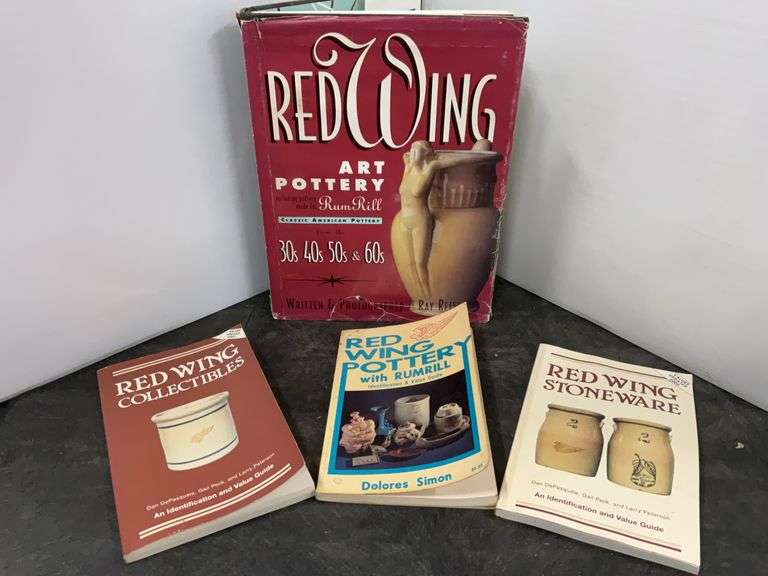 (4) Redwing Pottery Books
