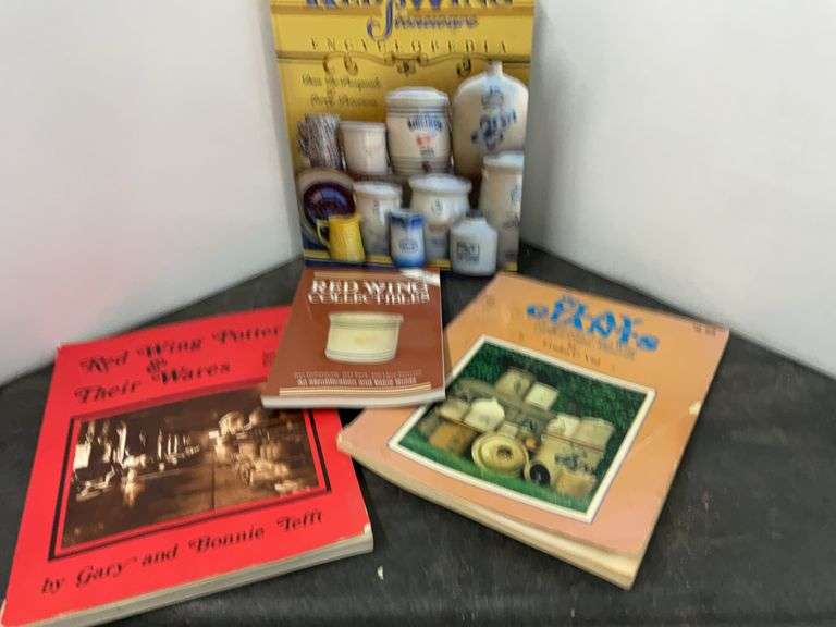 (4) Stoneware Books
