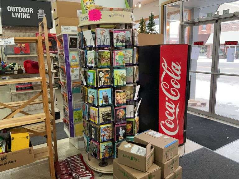 Leanin' Tree Signage Leanin Tree Card Display and Cards, Front Area - Hamilton-Maring ...