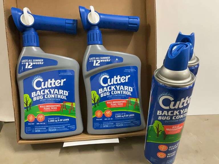 2-32 oz Cutter Backyard Bug Control Spray Concentrate, Cutter 16 oz ...
