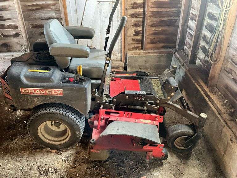 Gravely ZT 52 HD Lawnmower, 570hrs, 52’’ Deck