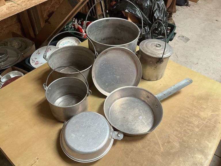 Vintage Aluminum Cookware