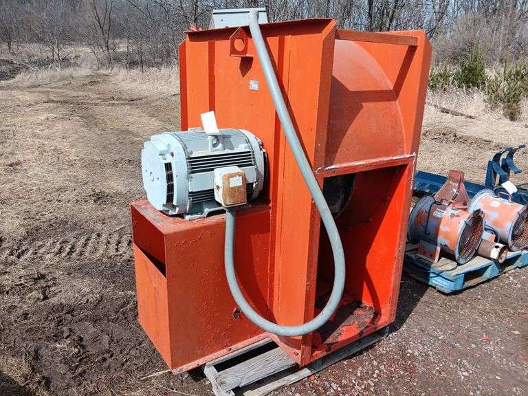Caldwell Grain Bin Aerator Fan with 25Hp 3 Phase M
