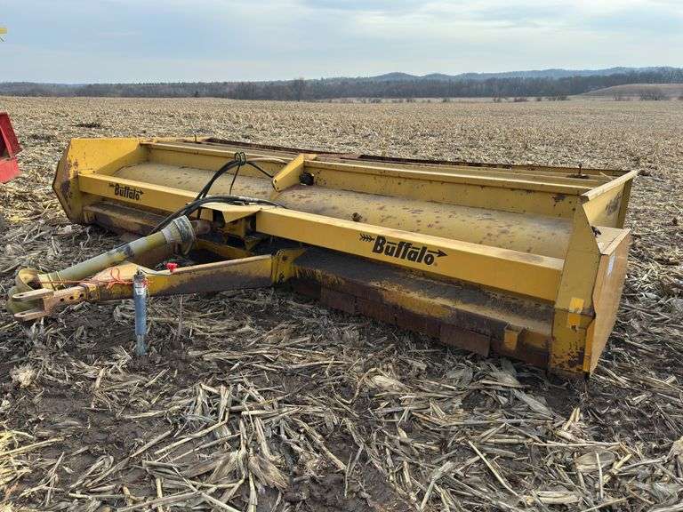 Buffalo 15' Stalk Chopper, 1000PTO, 3 Wheel Transp