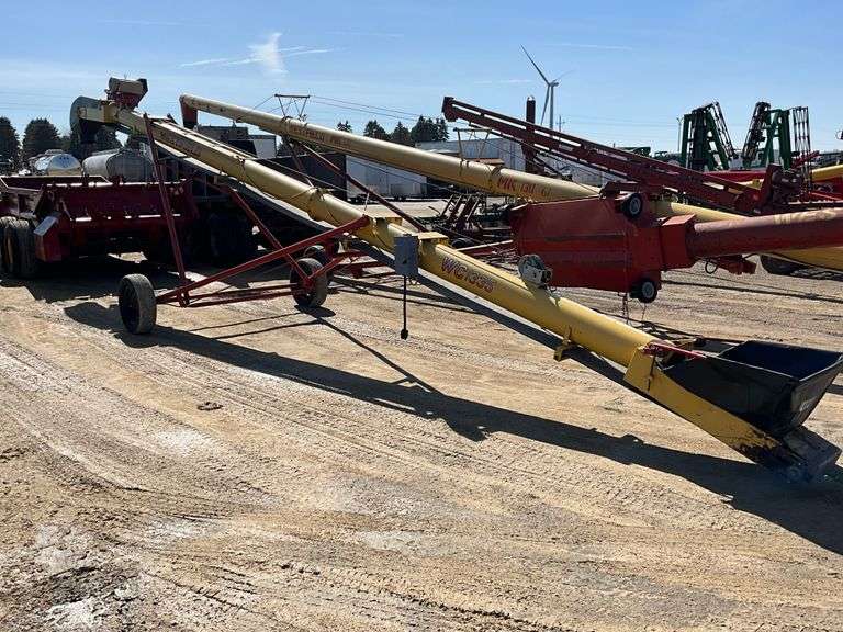 Westfield WC1335 conveyor, new bearings, new hoppe