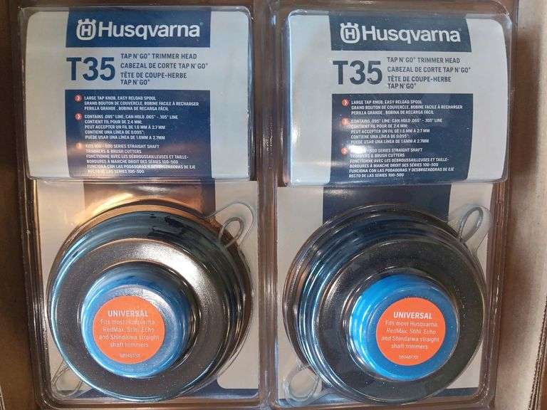 Husqvarna on T35 Trimmer Heads