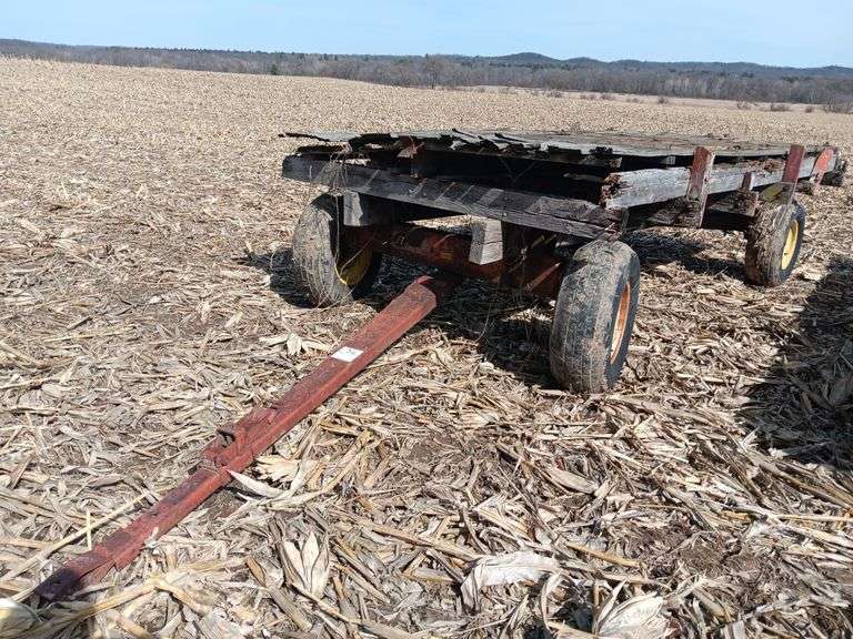 Flat Rack on EZ Trail Running Gear, Steering is Fr