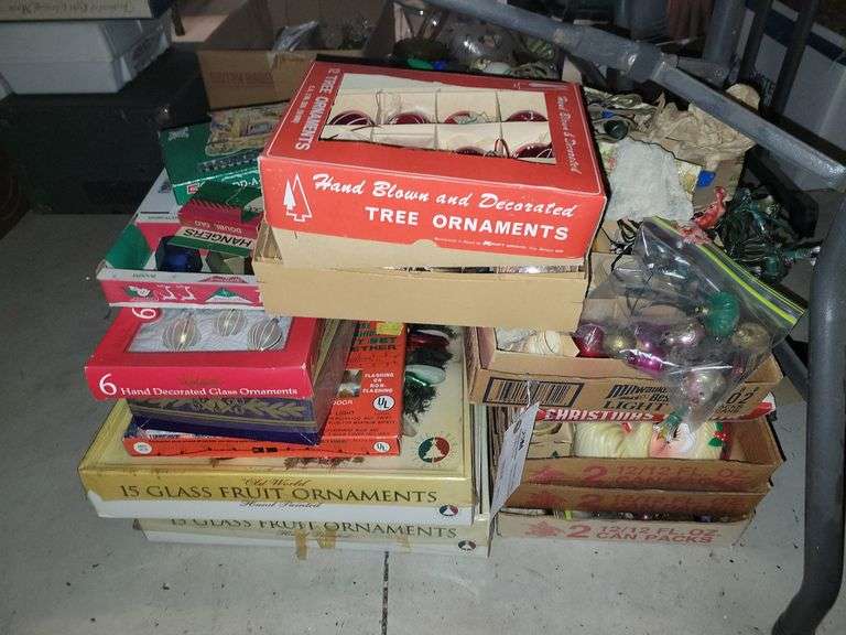 Assorted Christmas Ornaments