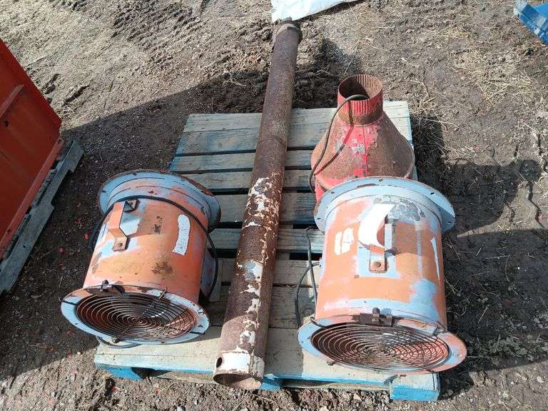 (2) Grain Aerator Fans