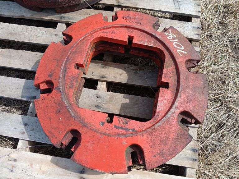 (2) Case Wheel Weights