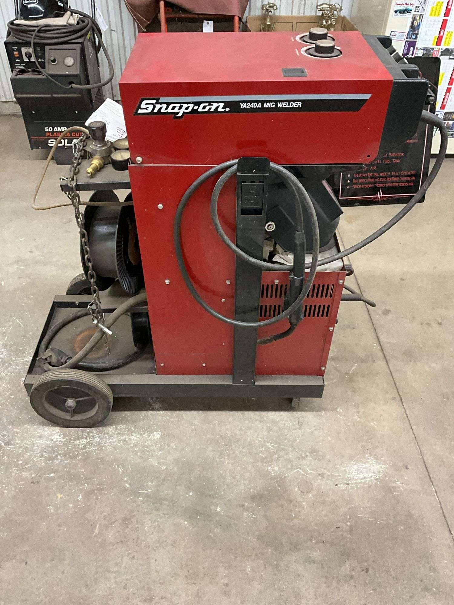 Snap On Model YA240A Mig Welder, Single Phase, Ser - Hamilton 