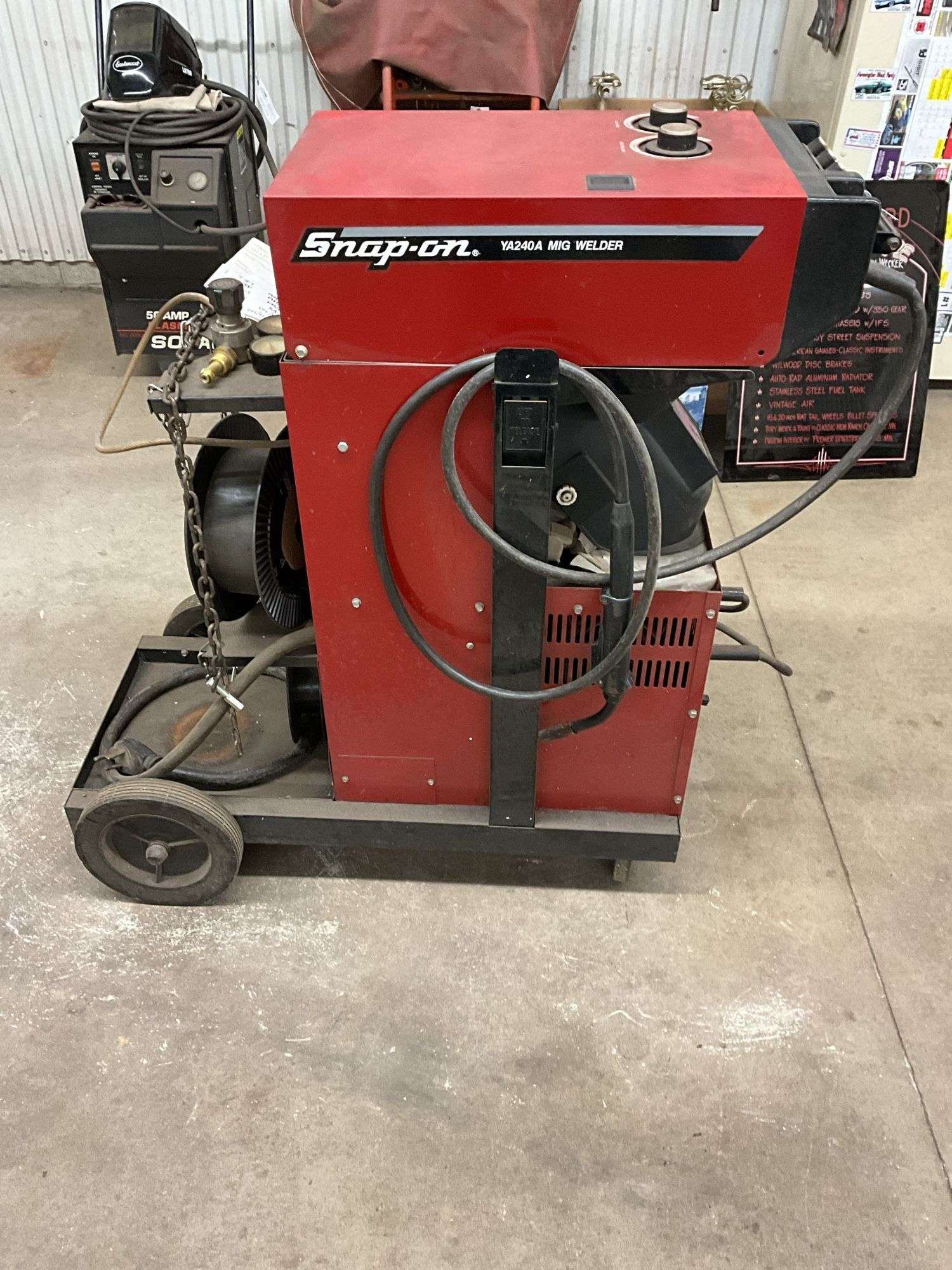 Snap On Model YA240A Mig Welder, Single Phase, Ser - Hamilton 