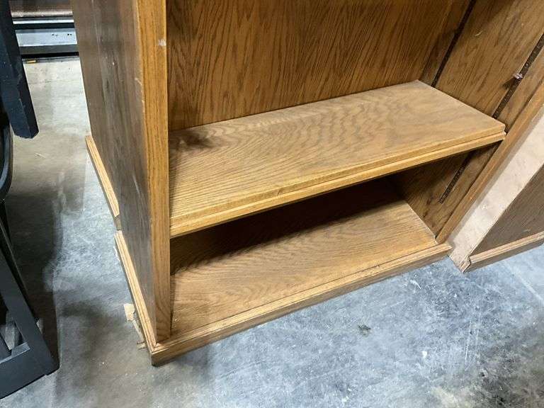3 Tier Wooden Shelf, 37"x15"x48"