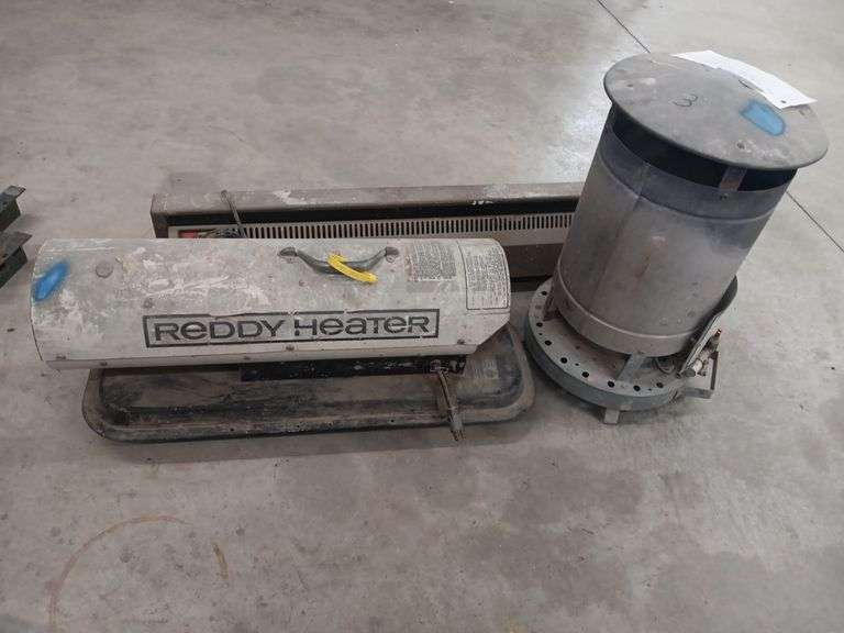 (3) Heaters, Electric Heater works well, Reddy Hea