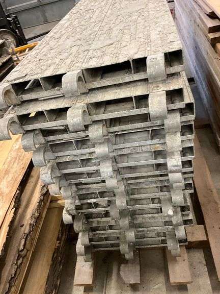 Aluminum Scaffolding Plank 81"x19",  Photo is Repr