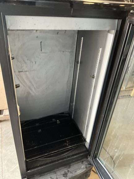 IDW Model G-8 Refrigerator Cooler, Glass Front Door, Monster Energy Drinks