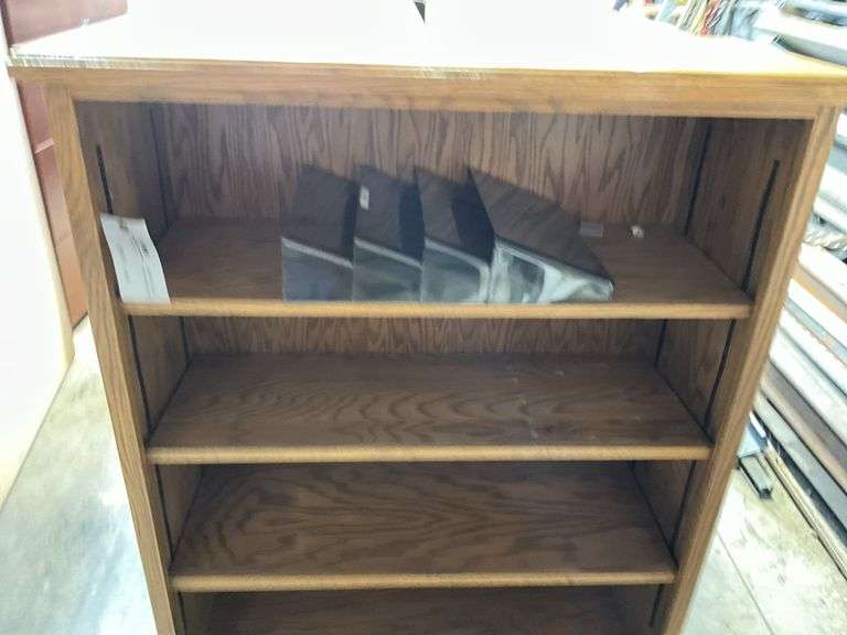 3 Tier Wooden Shelf, 37"x15"x48"
