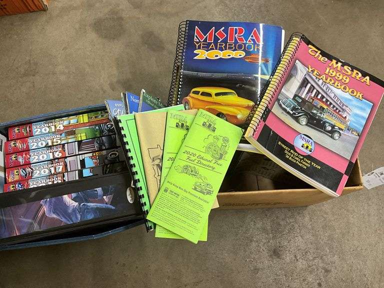 Assorted MSRA Yearbooks, Assorted Maps - Hamilton-Maring Auction Group