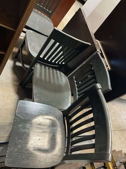 (4) Matching Wooden Chairs
