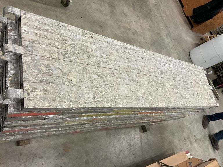 Aluminum Scaffolding Plank 81"x19",  Photo is Repr