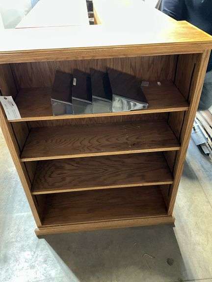3 Tier Wooden Shelf, 37"x15"x48"