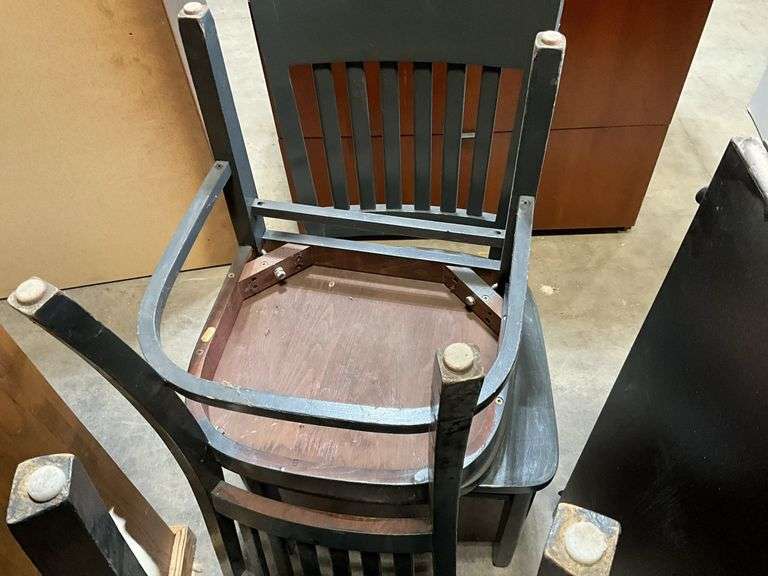 (4) Matching Wooden Chairs