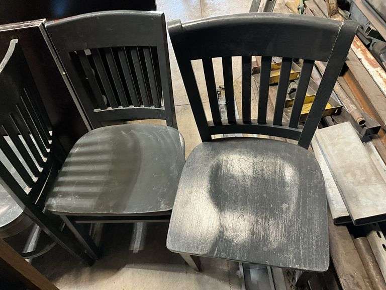 (4) Matching Wooden Chairs