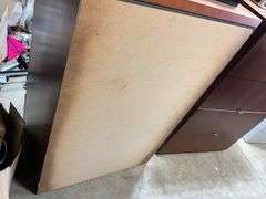 Wooden 4 Drawer Dresser, 35"x23"x55"