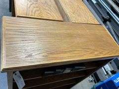 3 Tier Wooden Shelf, 37"x15"x48"