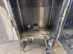 Silver Kin Model SK-2 Imperial Commercial Milk Dispenser Machine, 25"x17"x4