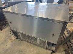 True Model TUC-48F-D-4 Undercounter Freezer, 4 Section, 4 Drawers, on Wheel