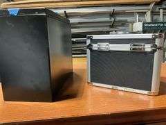 (2) Locking Safety Boxes, One has Combination, Other Missing Key but Unlock