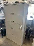 Steelcase 5 Drawer Lateral Filing Cabinet, 36"x16"