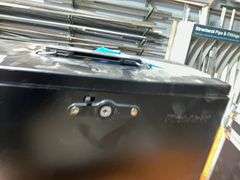 (2) Locking Safety Boxes, One has Combination, Other Missing Key but Unlock